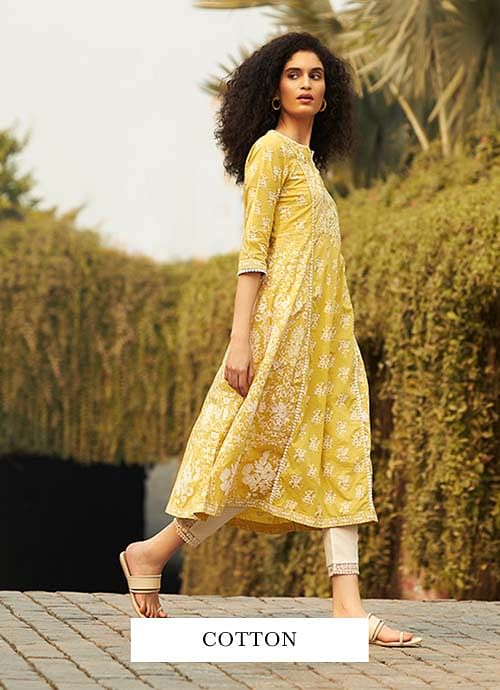 New Launching Summer Special Cotton Kurtis With Pent Beautifull 2 Color
