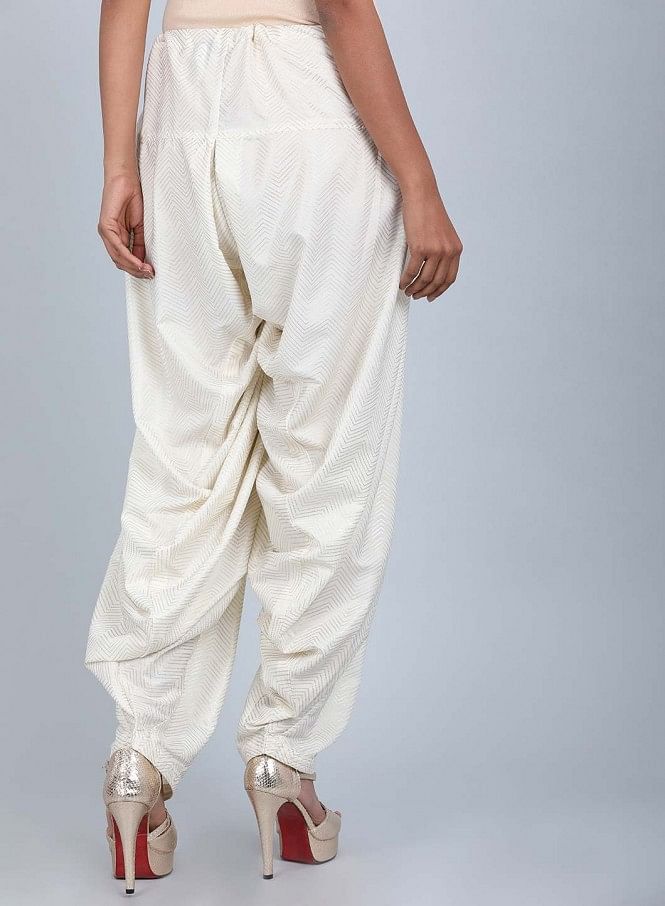 Buy White Pleated Salwar Pants by RAJESH PRATAP SINGH at Ogaan Online  Shopping Site