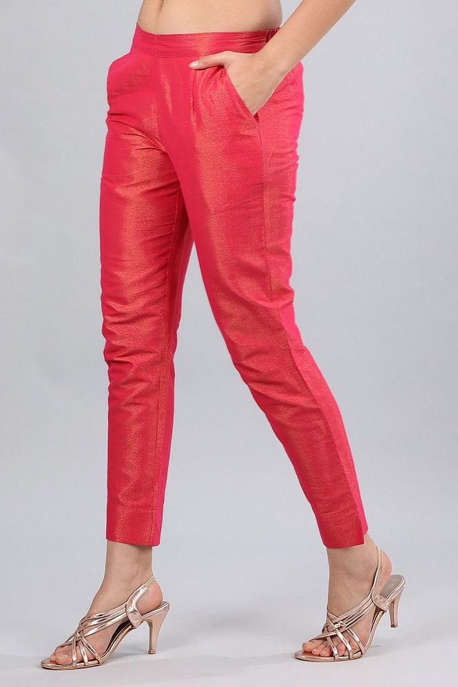 Buy Avyanna Womens Mustard Lycra Cigarette Pants Online  Get 64 Off