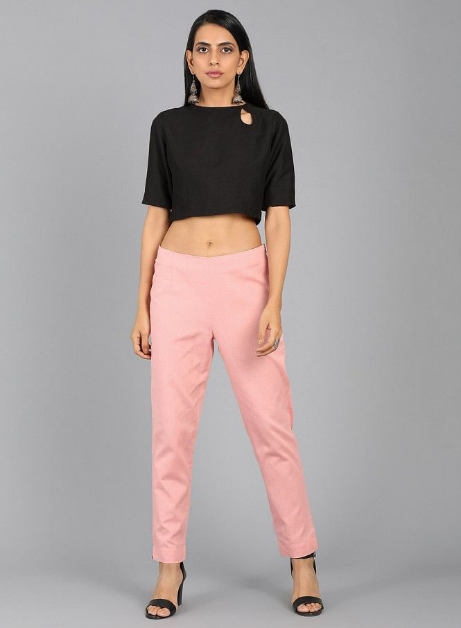 Old Navy - High-Waisted Pixie Skinny Ankle Pants for Women pink
