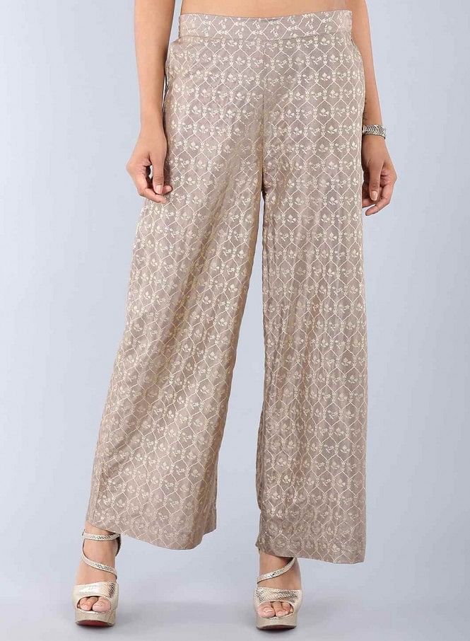 Palazzo Pants for women Cotton Solid Color Pants India  Ubuy