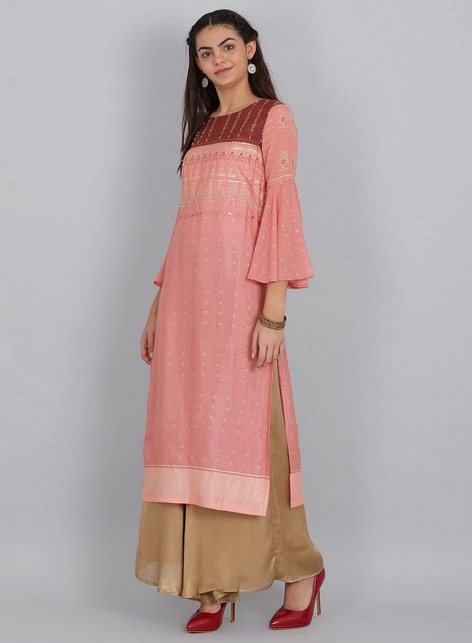 50 Long Kurti Designs for You to be the TRENDSETTER! - LooksGud.com | Long kurti  designs, Indian fashion dresses, Fashion