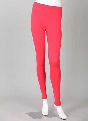 Pink Ankle Length Tights