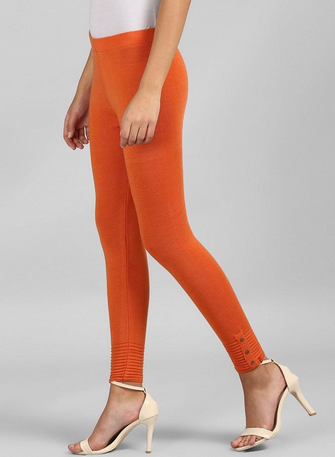 W Orange Leggings - Buy W Orange Leggings online in India