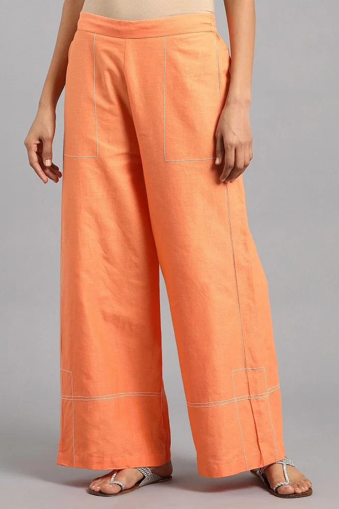 Aries Women's Walking Twill Pants in Orange