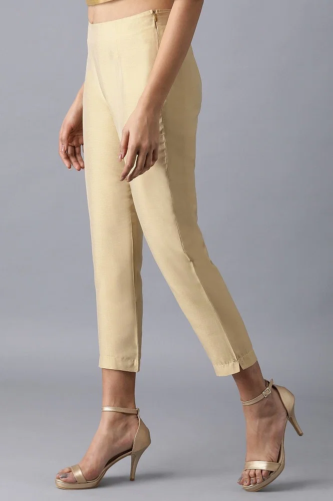 Golden ankle cheap length pants