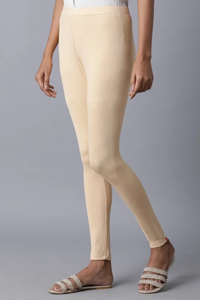 Buy Peach Ankle Length Tights Online - Shop for W