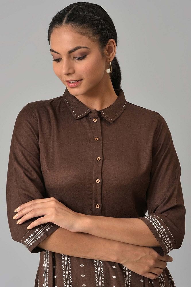 Light Brown Shirt TS – Tulip Comfort Wear