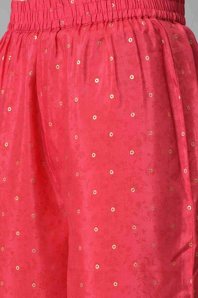 Buy Pink LIVA Palazzo () for INR649.50