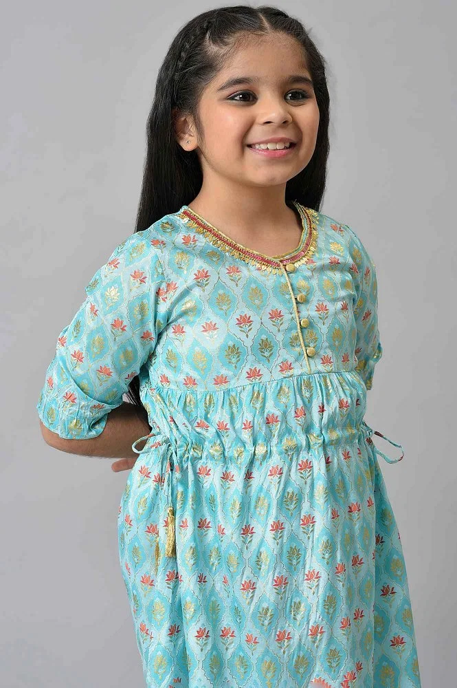 Buy April Cornell Girl Dress . Floral Girl Dress. Girl . Size 5-6 Online in  India 