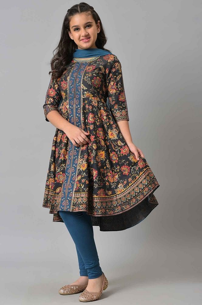 Buy Blue Kurta Suit Sets for Women by W Online | Ajio.com