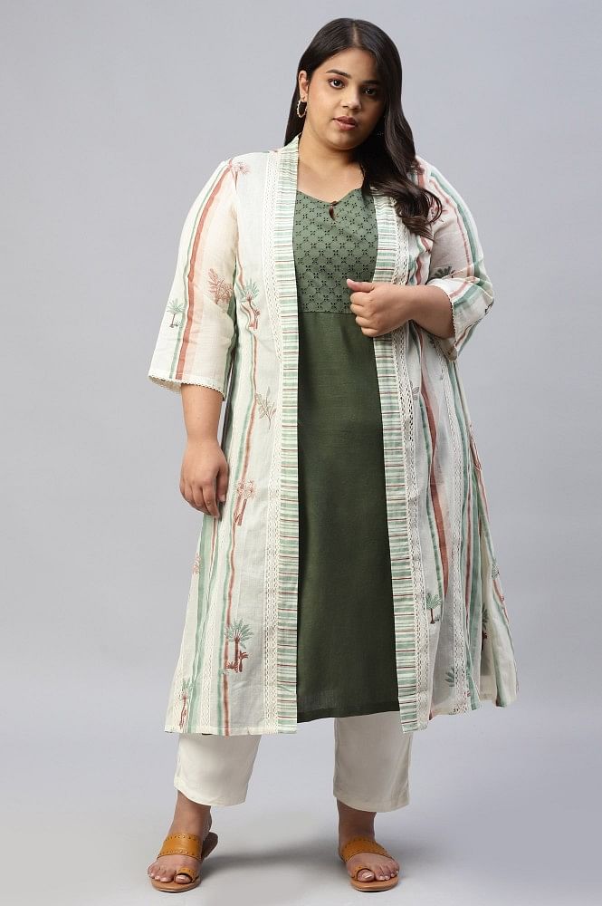 Buy online Red Printed Long Shrug from shrugs & Jackets for Women by Azira  for ₹699 at 50% off | 2024 Limeroad.com