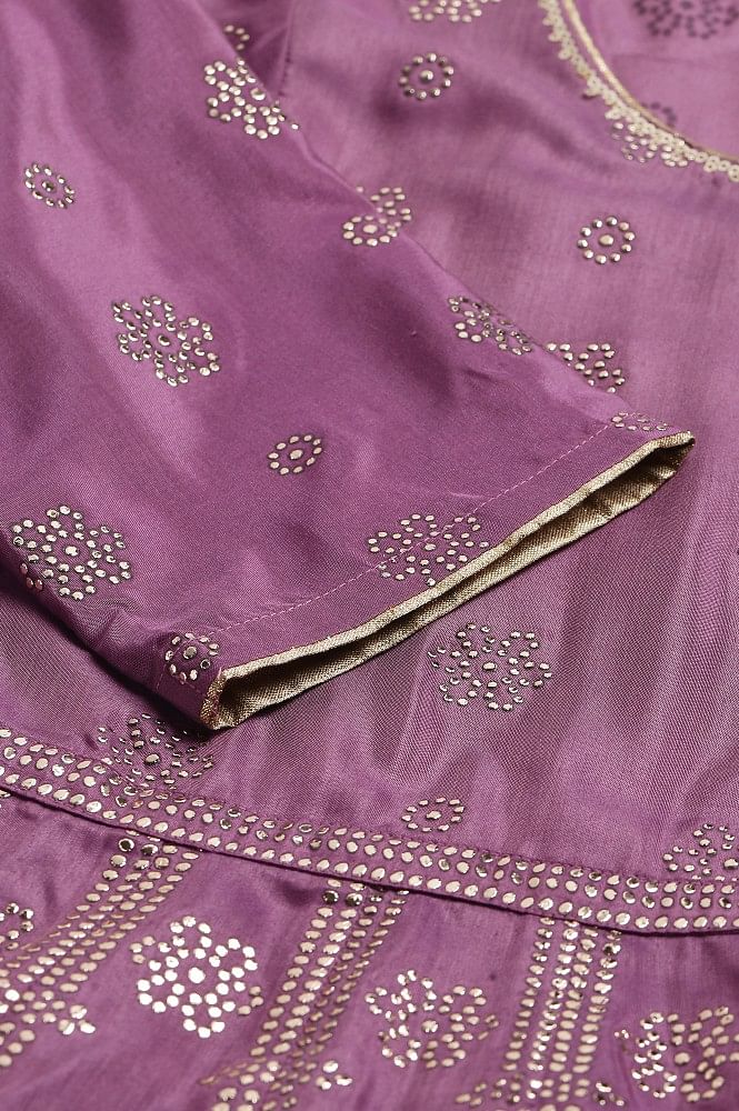 Women's Purple Ethnic Motifs Dresses Collection at Soch USA & Worldwide