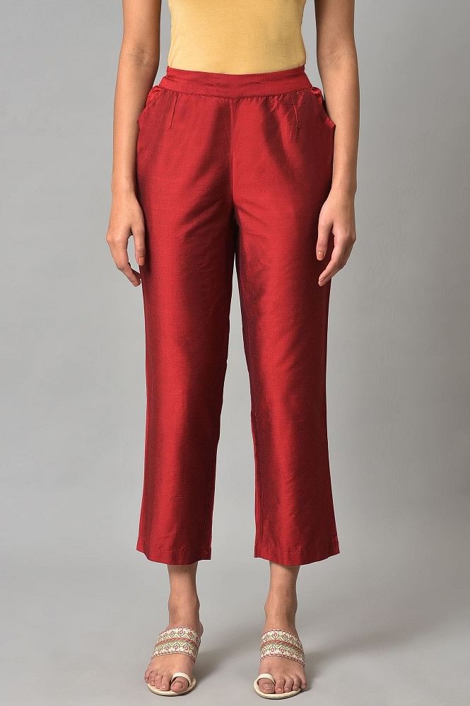 KIRANN Ladies Pants Marble Print Boot-cut Leg Pants (Size : L) : Buy Online  at Best Price in KSA - Souq is now Amazon.sa: Fashion