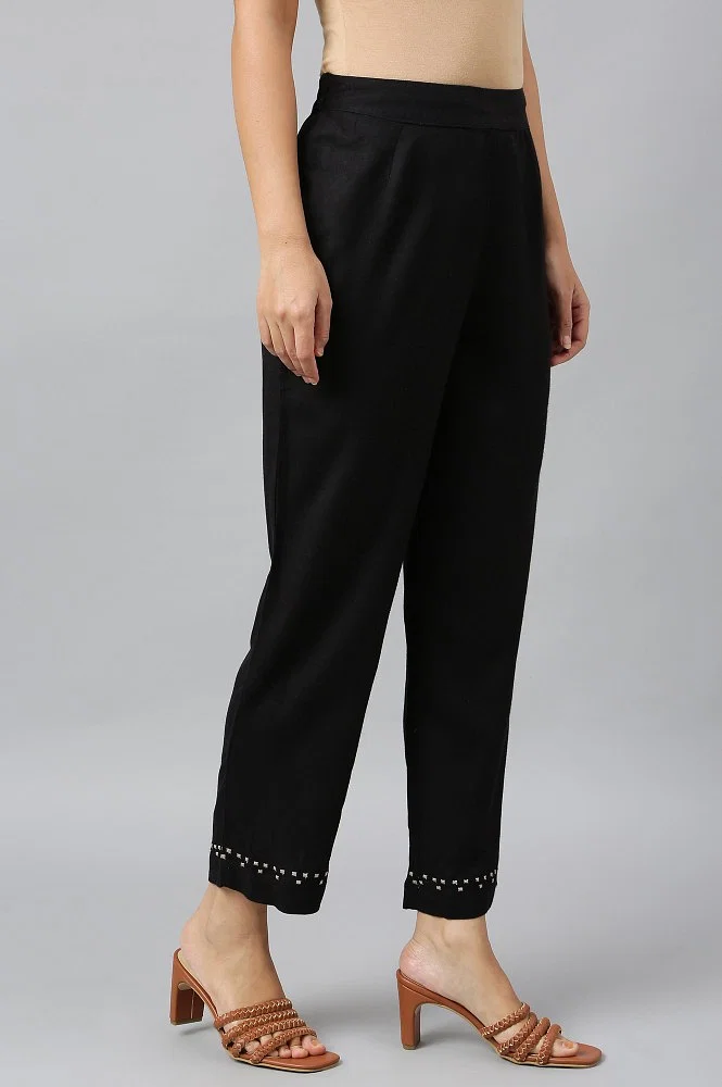 Signature Trousers With Embroidery - Ready-to-Wear 1AATR2