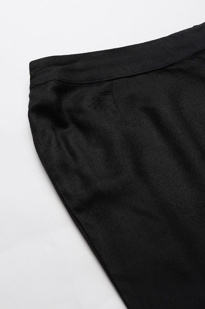 Mens Black Cotton Plain Trouser in Indore at best price by Badhkul Apparels  - Justdial