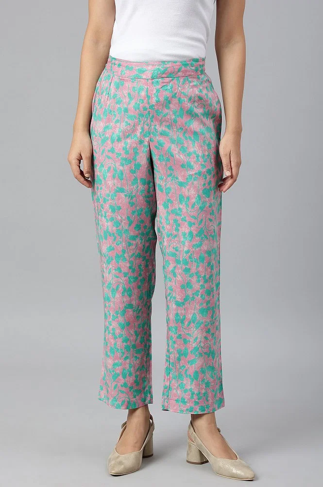 7th Avenue Design Studio women's multicolor floral pants size 12 – Solé  Resale Boutique