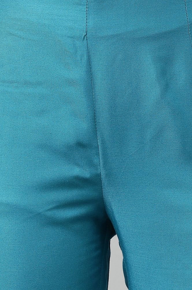 Turquoise Pants Slacks and Chinos for Women  Lyst