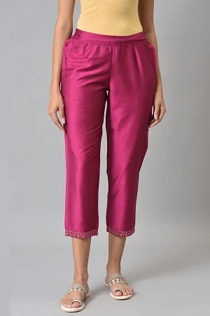 Buy online Women Solid Full Length Cigarette Pants from bottom wear for  Women by Svarchi- Flashing Beautifuly for ₹589 at 69% off