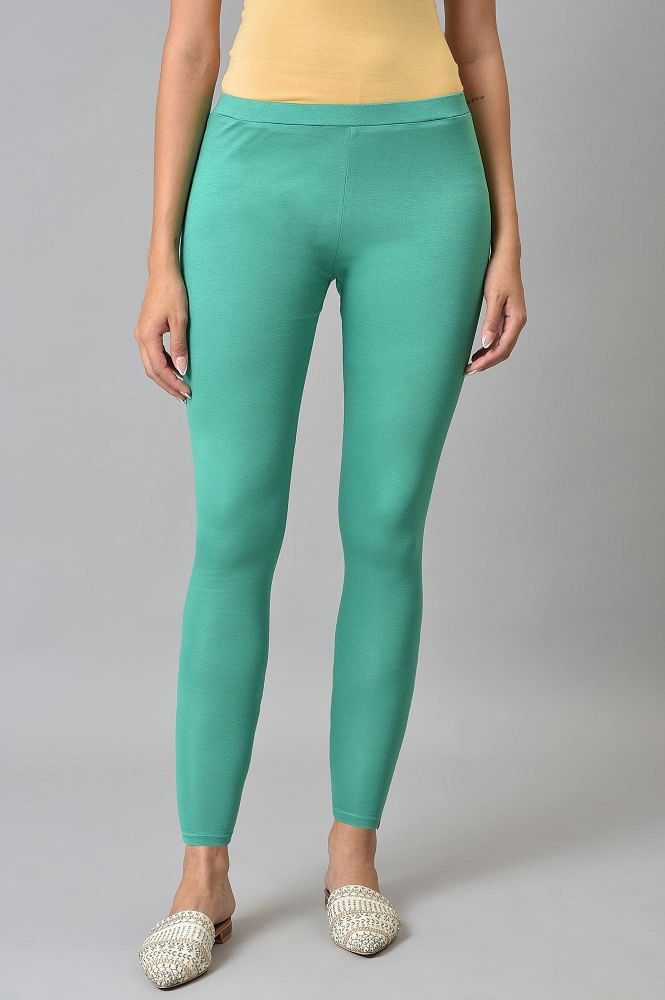Premium shapewear leggings pants for ladies & girls sky blue – Stilento