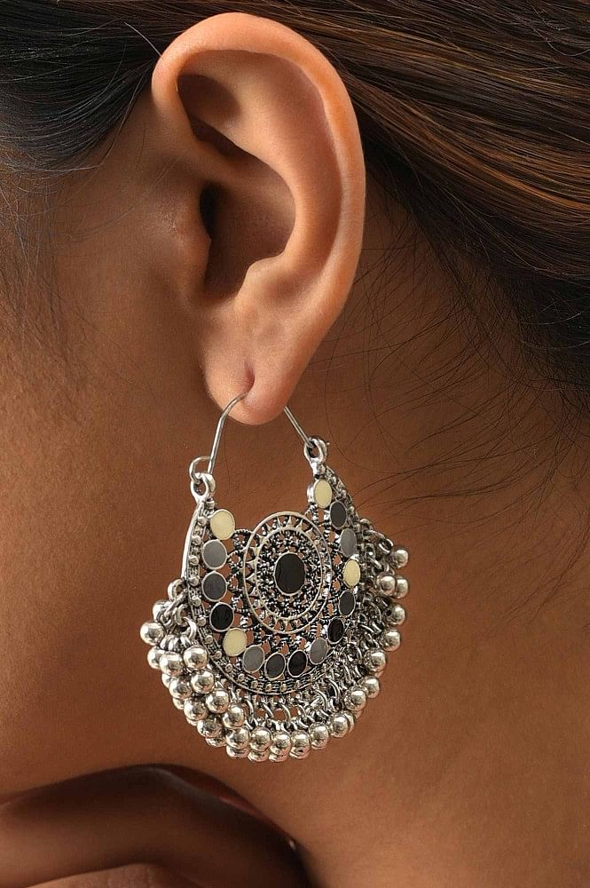 Buy Grey Stud Earringsgrey Mens Jewelry Crystal Black Diamond Online in  India  Etsy