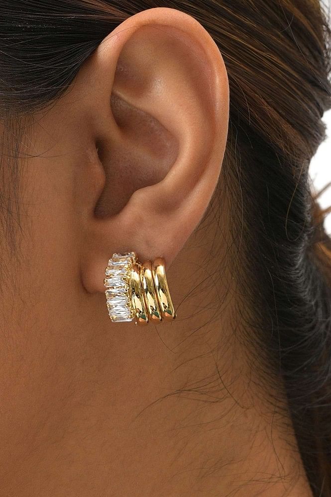 Buy Gold Ear Cuff-upper Ear Earring No Piercing-helix Ear Cuff-cartilage Ear  Cuff-ear Cuff No Piercing-ear Cuff Earring-ear Cuffs-earcuff Online in  India - Etsy
