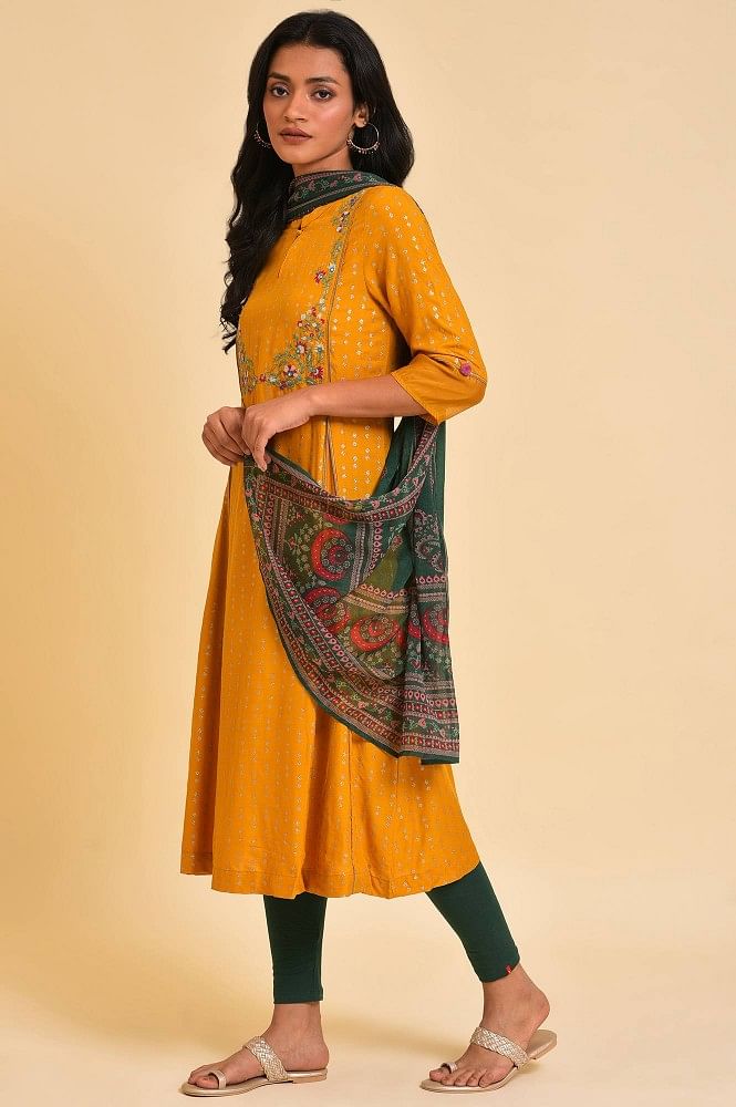 Buy Creative India kurti Palace Viscose Lycra Women Leggings CI032 XL Size  Light Yellow & Beige at Amazon.in