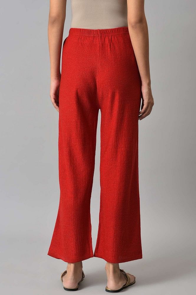 High Waist Pants Are Back | Red wide leg pants, Style, Work attire