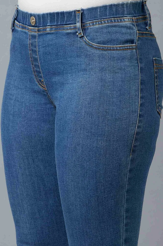 Buy Baremoda Women's Cotton Lycra Skinny Fit Jeggings Combo