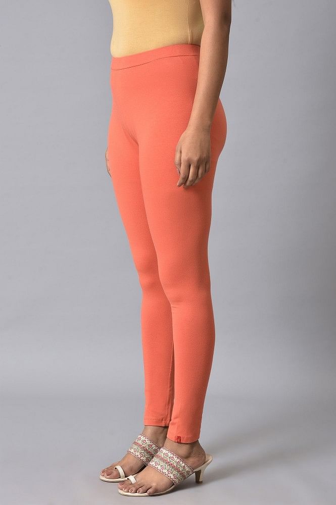 Burnt Orange Yoga Leggings Women, Ombre Tie dye Fall Autumn High Waist –  Starcove Fashion