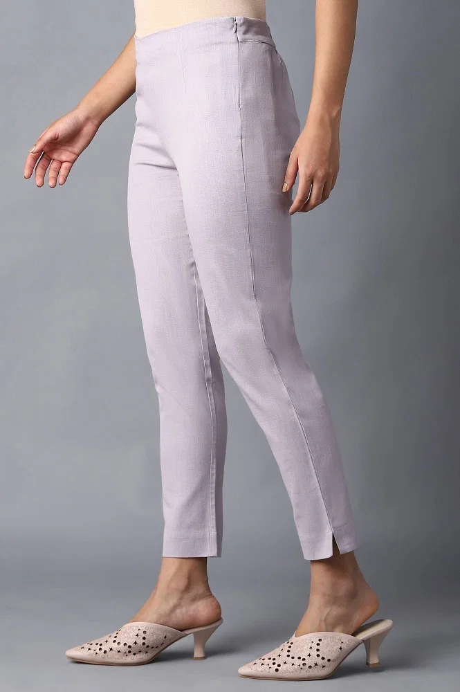 Buy Women's Lilac Power Stretch Pants Online In India