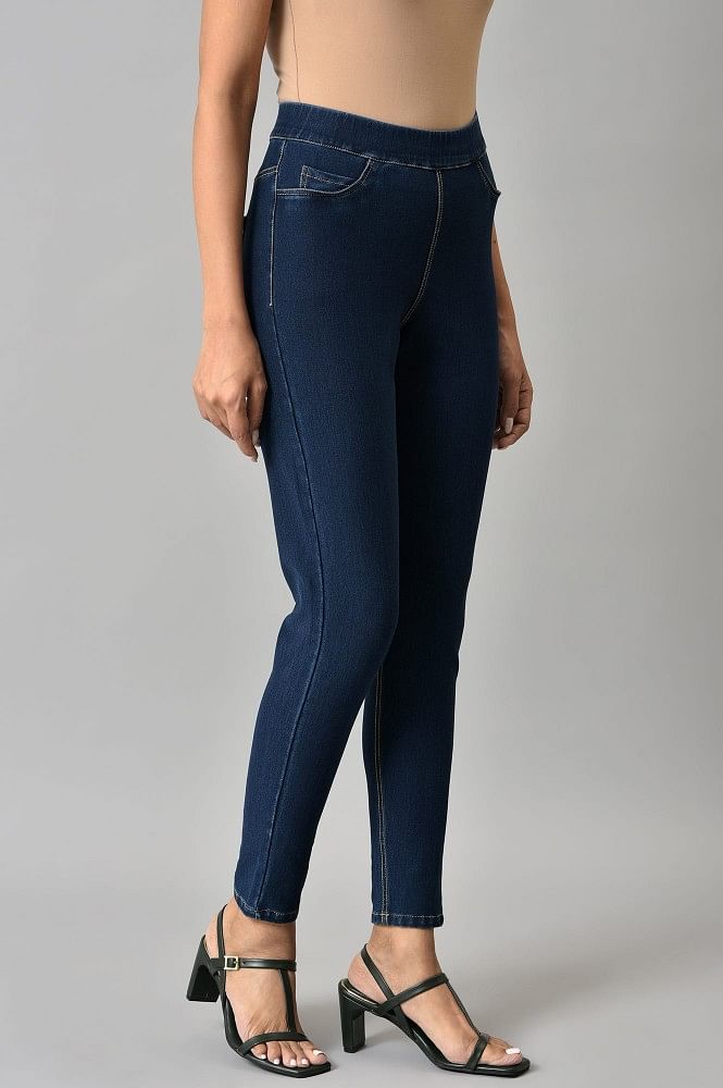 Buy Glossia Fashion Black Women Jeans High Waist Ankle Length |Stretchable  Denim Slim Fit Jeans For Girls Online at Best Prices in India - JioMart.