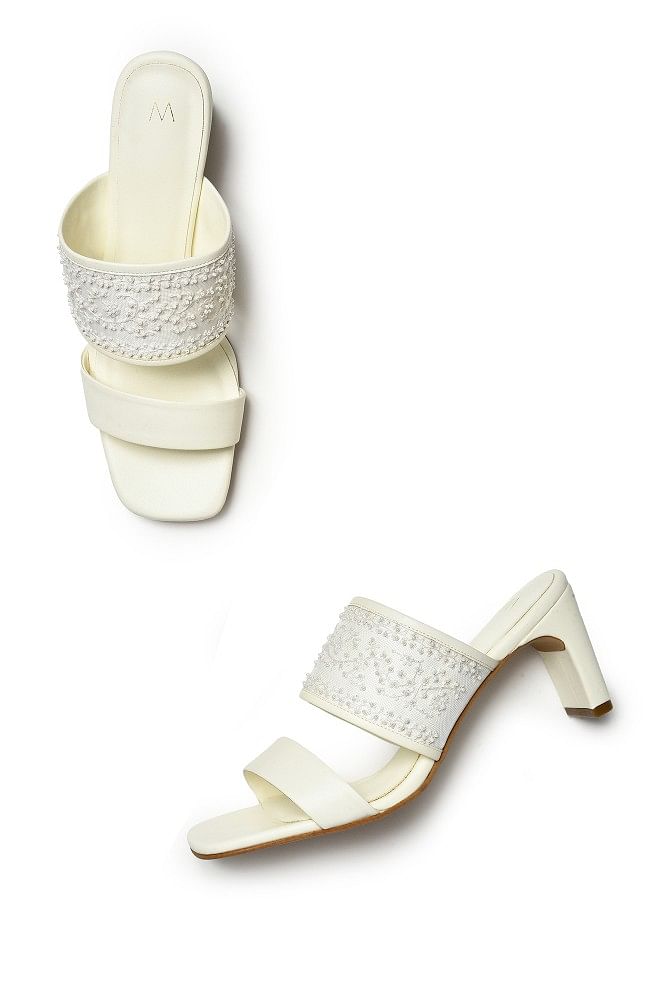 White square mules new arrivals