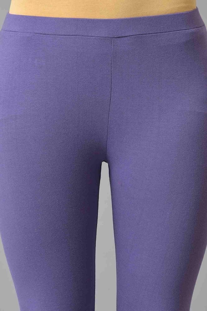 Buy Aster Purple Leggings for Women by ONLY Online | Ajio.com