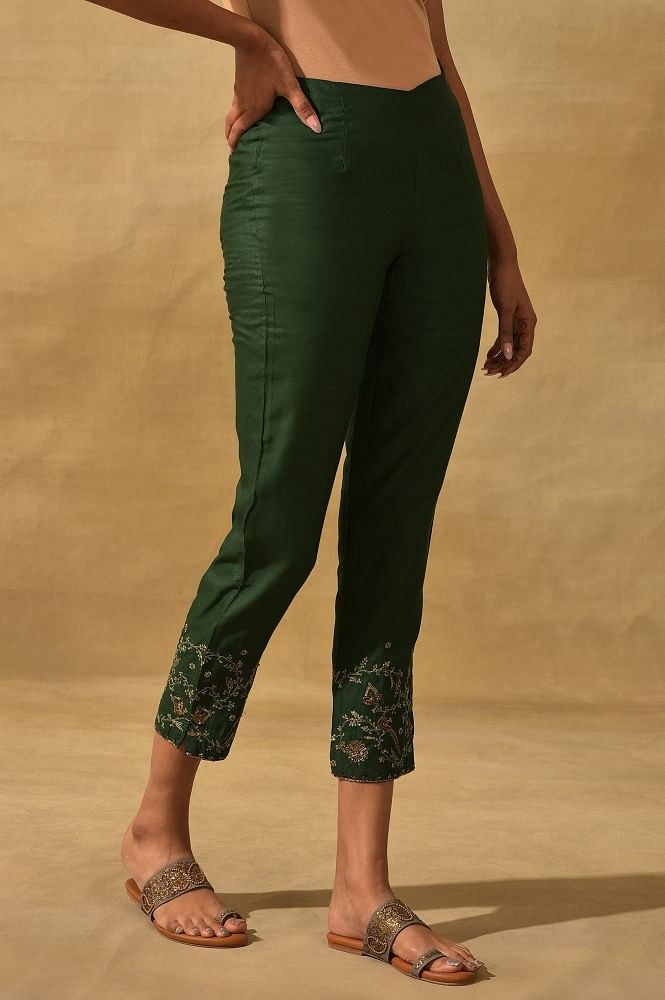 Buy this bell bottom trouser design with shirt in USA  Nameera by Farooq