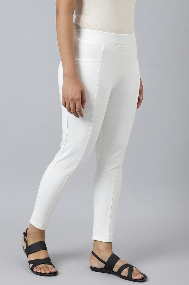 White Cropped Leggings Plus Size | International Society of Precision  Agriculture