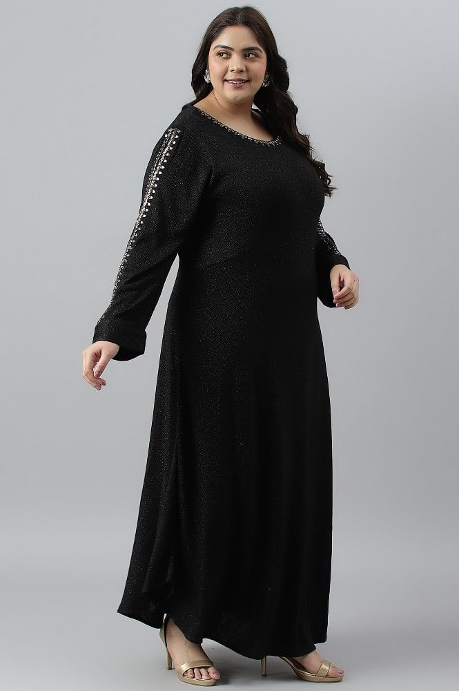 Black embellished blazer dress | Fashion, Black fashion, Dress