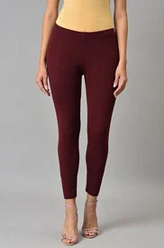 Lets Shine Woollen Leggings 4 Piece combo for Women, Winter Bottom Wear,  Beige-Dark Green-Navy Blue & Red Color Free Size