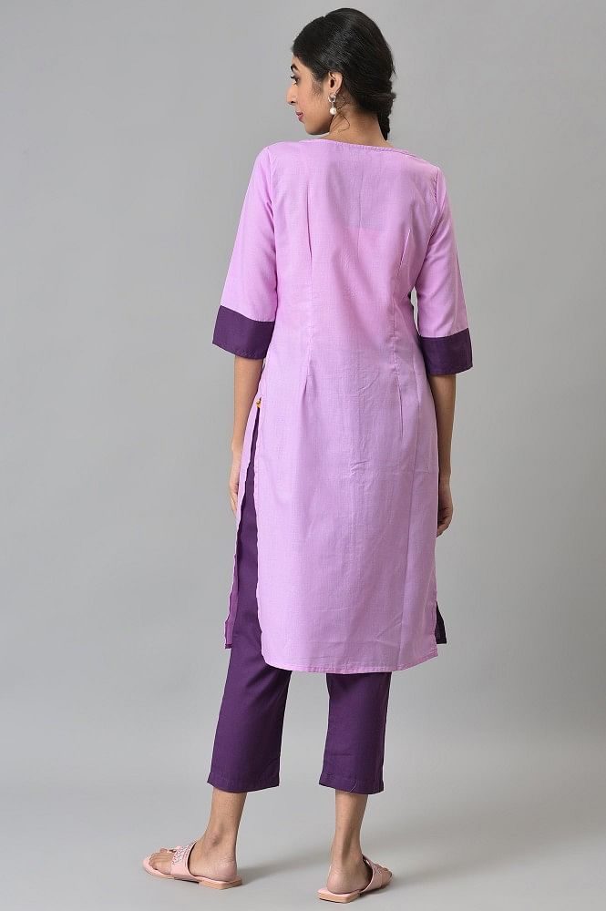 purple Trousers light violet  MADELEINE Fashion