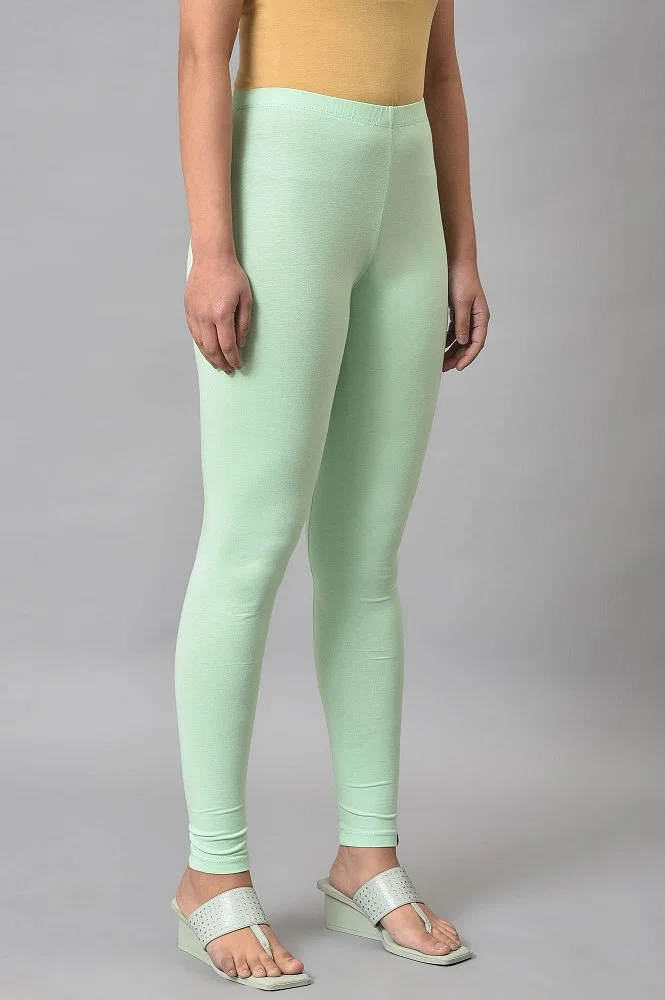 pista green color leggings