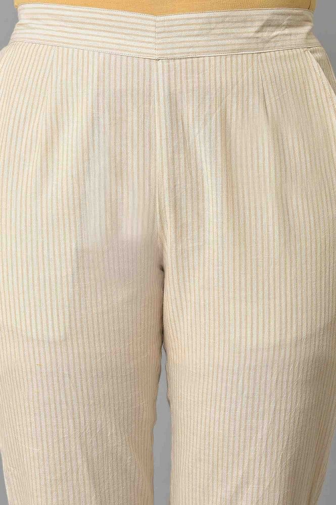 Women's High-Rise Slim Straight Leg Pintuck Ankle Pants A New Day Cream  Size 18 | eBay