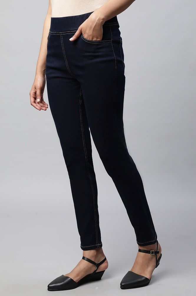 Plus Size Jeggings in Plus Size Jeans | Green - Walmart.com