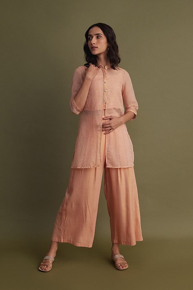Coral Wide Legged Trousers – Cottons Jaipur