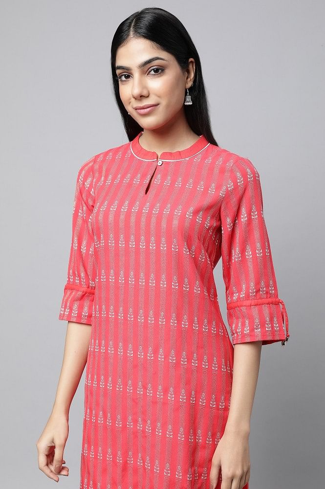 Women Ethnic Motifs Printed Kurta With Trousers – Inddus.com