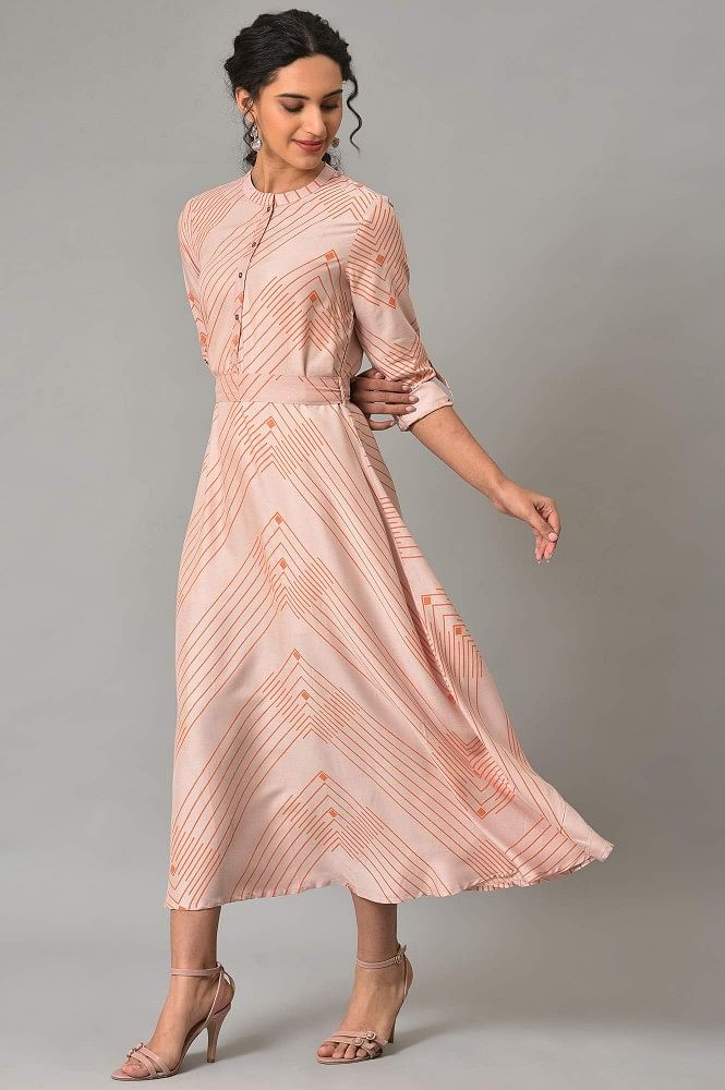 Buy Women Pink BEST VERSION OF YOURSELF T-Shirt Dress Online at Sassafras