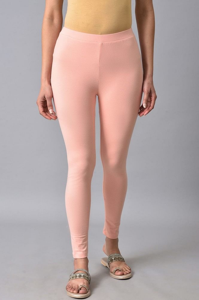 Buy Dollar Women's Missy Pack of 1 Light Onion Color Slim fit Comfortable  Churidar Leggings Online at Best Prices in India - JioMart.