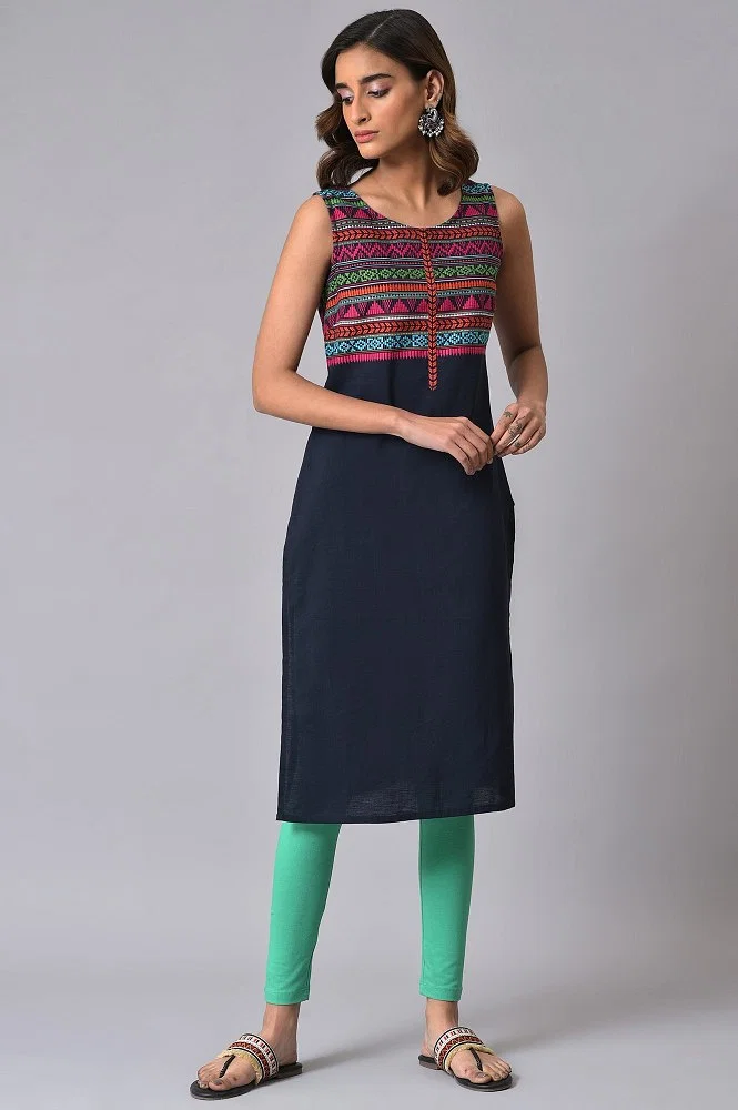 Buy Clove Green Cotton Jersy Tights Online - W for Woman