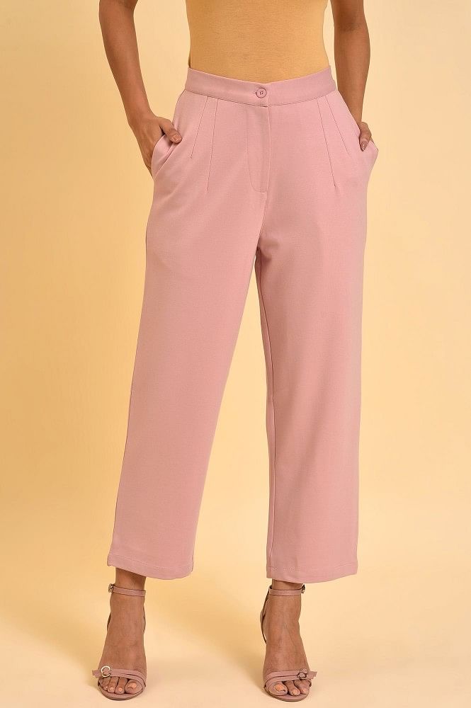 Women's Pink Trousers | Hot Pink & Dusky Pink Trousers | boohoo UK