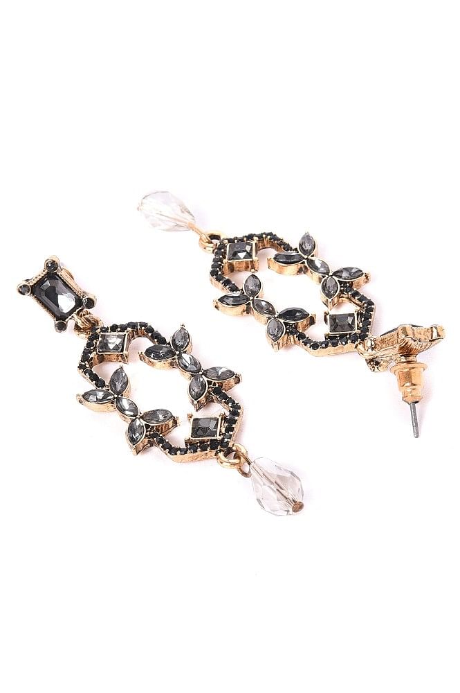 oxidized jewelry Oxidised Long Dangle Jhumki Earrings For Womens/Girls,oxidised  jewellery online, oxidized earrings, Oxidise jwellery for navratri: Buy  Online at Best Price in UAE - Amazon.ae