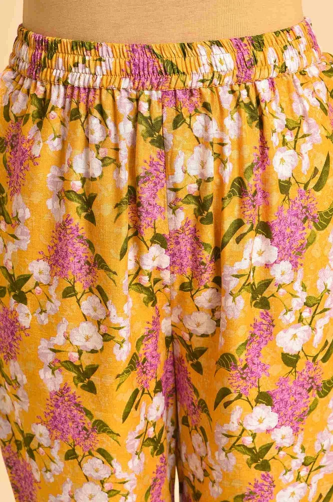 Stars Printed Shorts Yellow – Funsies Garments